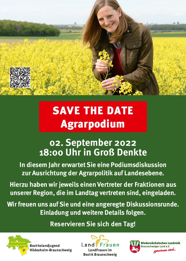 Save the Date September Agrarpodium